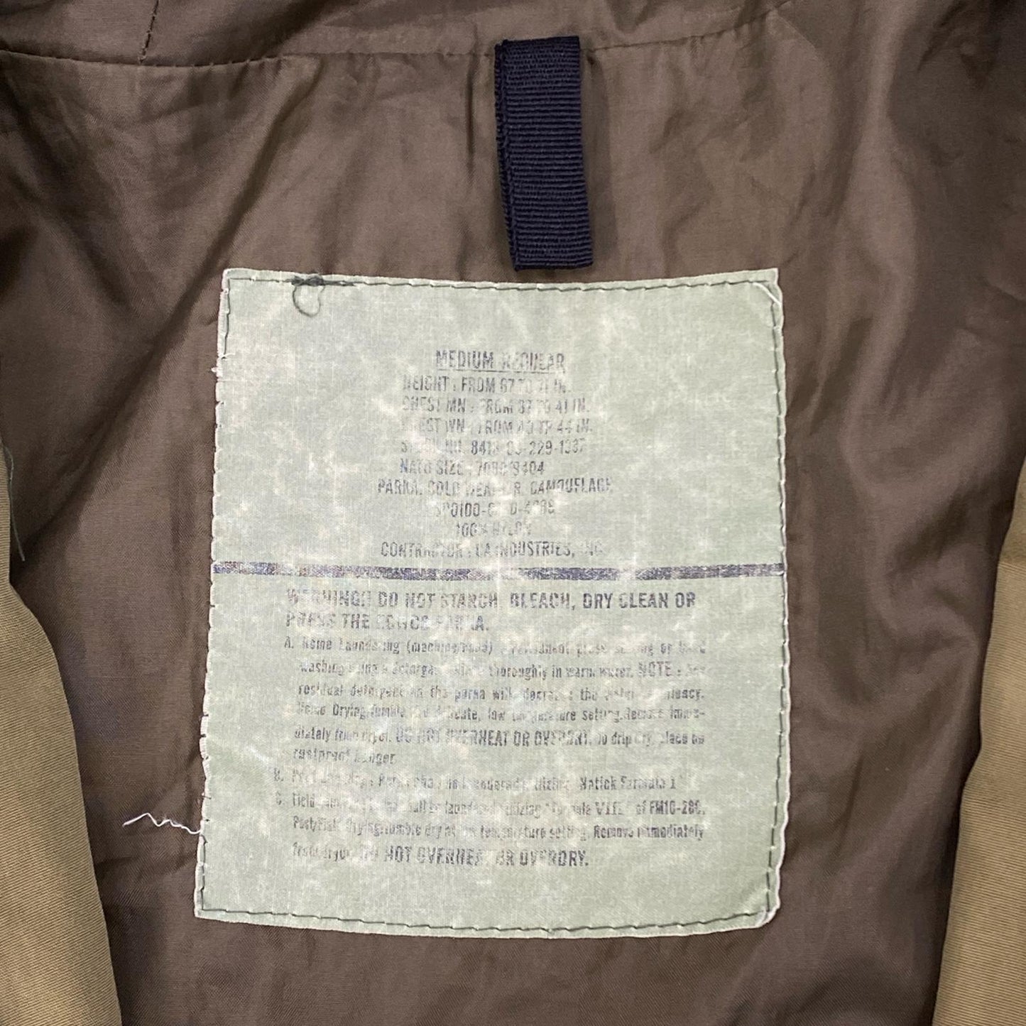 MILITARY衣料 | ミリタリーイリョウ u.s army:ecwcs gen1 cold weather parka ミリタリージャケット spo100-04-d-4088 カモ【加古川店】