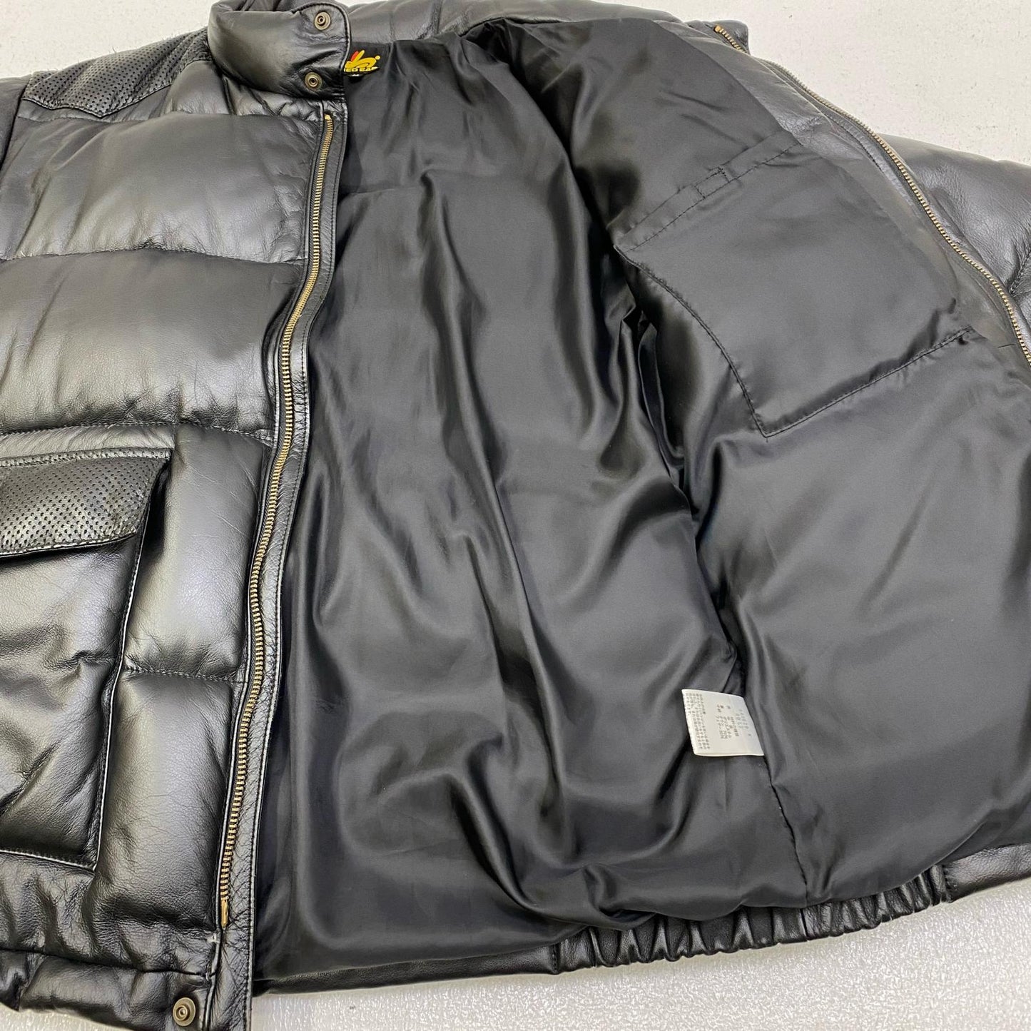 RED EAR | レッドイヤー LEATHER DOWN JACKET ダウンジャケット 440929 ブラック【加古川店】