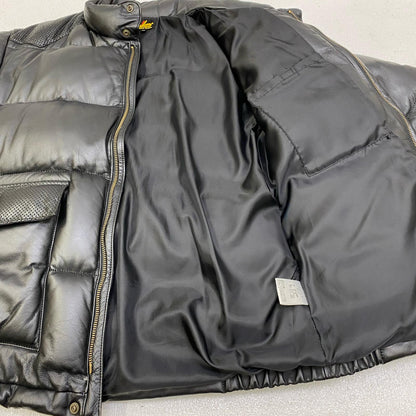 RED EAR | レッドイヤー LEATHER DOWN JACKET ダウンジャケット 440929 ブラック【加古川店】