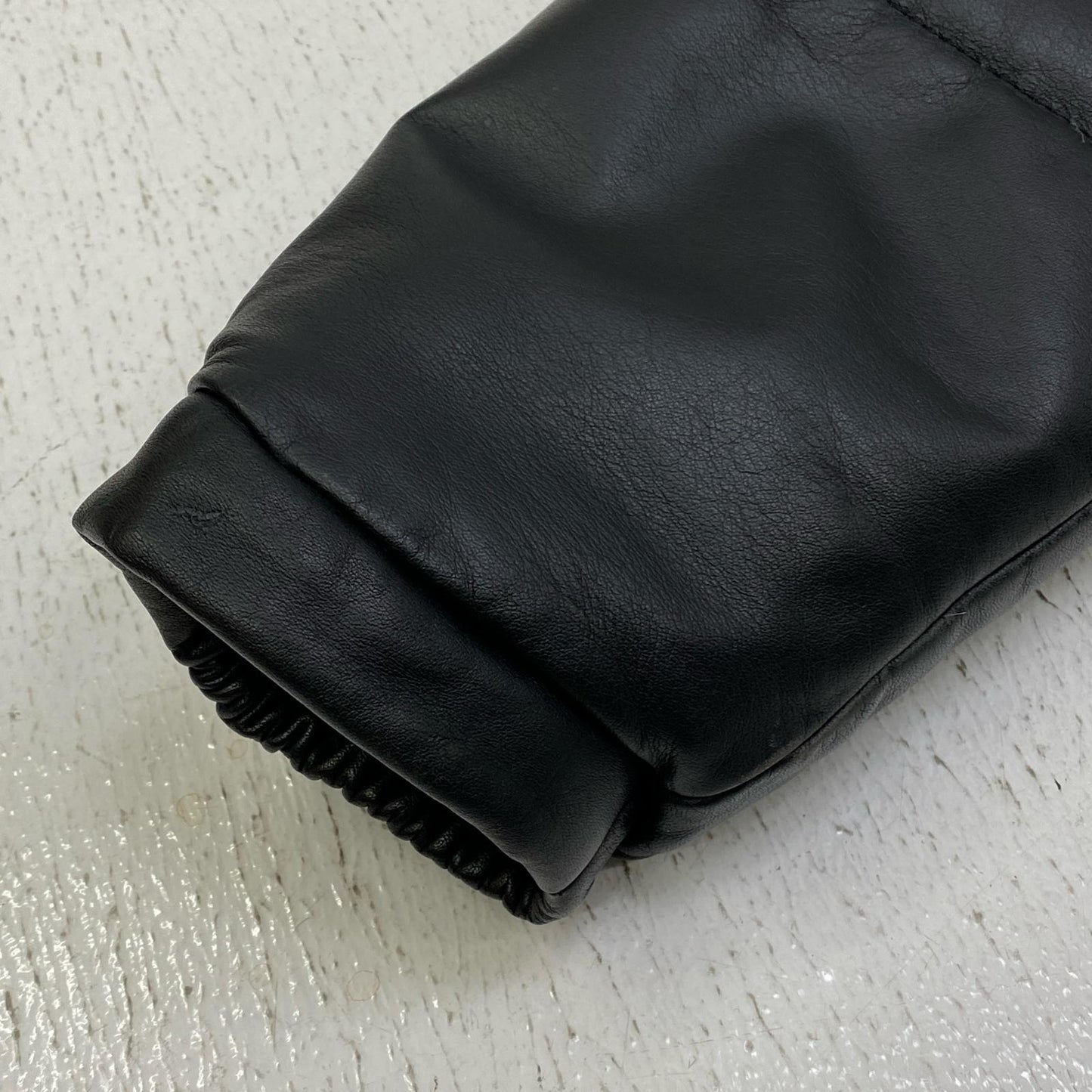RED EAR | レッドイヤー LEATHER DOWN JACKET ダウンジャケット 440929 ブラック【加古川店】