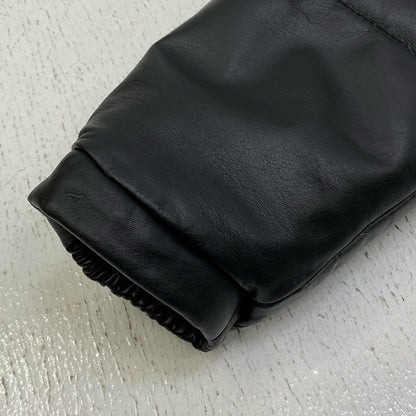 RED EAR | レッドイヤー LEATHER DOWN JACKET ダウンジャケット 440929 ブラック【加古川店】