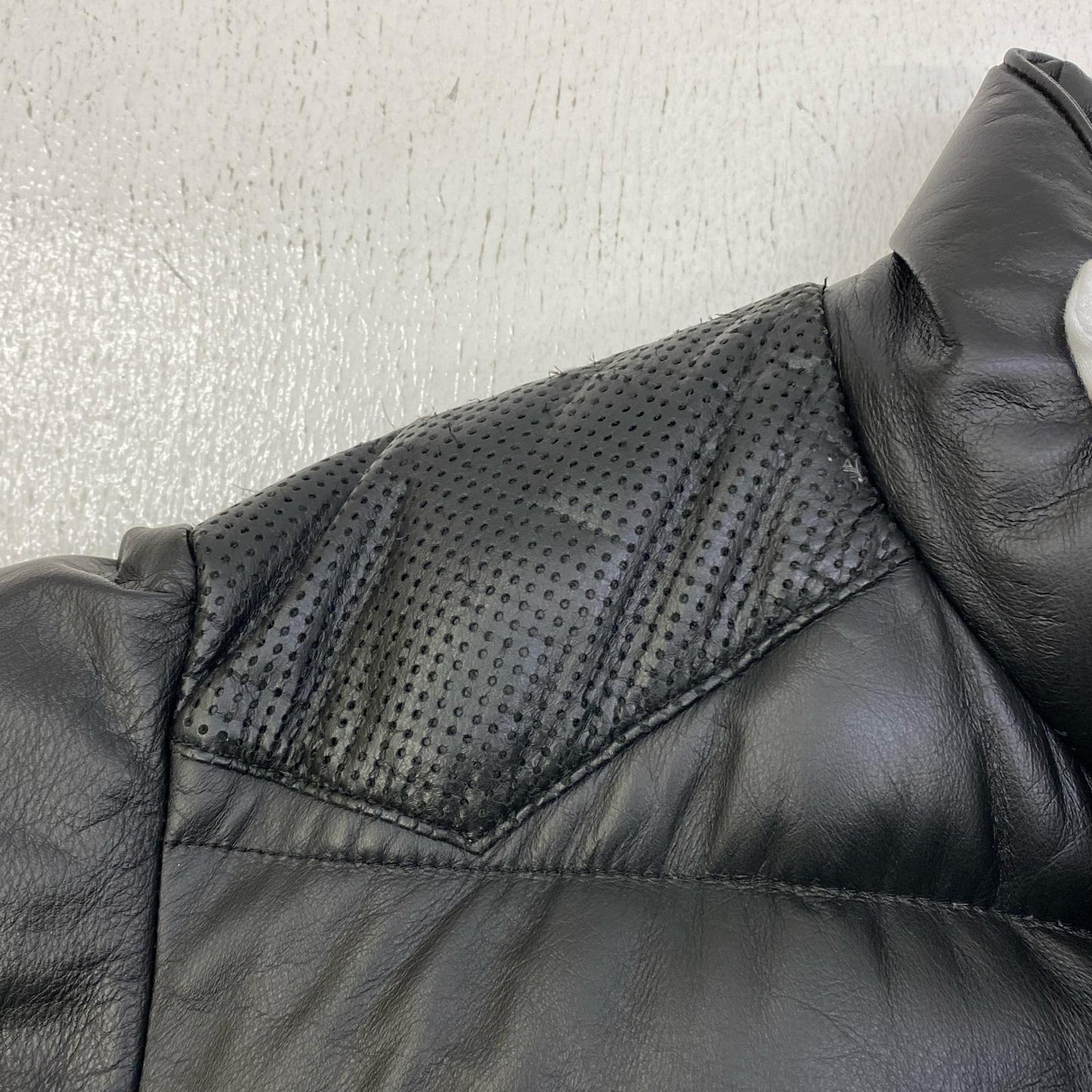 RED EAR | レッドイヤー LEATHER DOWN JACKET ダウンジャケット 440929 ブラック【加古川店】
