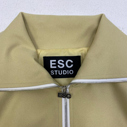 ESC STUDIO:sailor collar jacket ミリタリージャケット イエロー【加古川店】