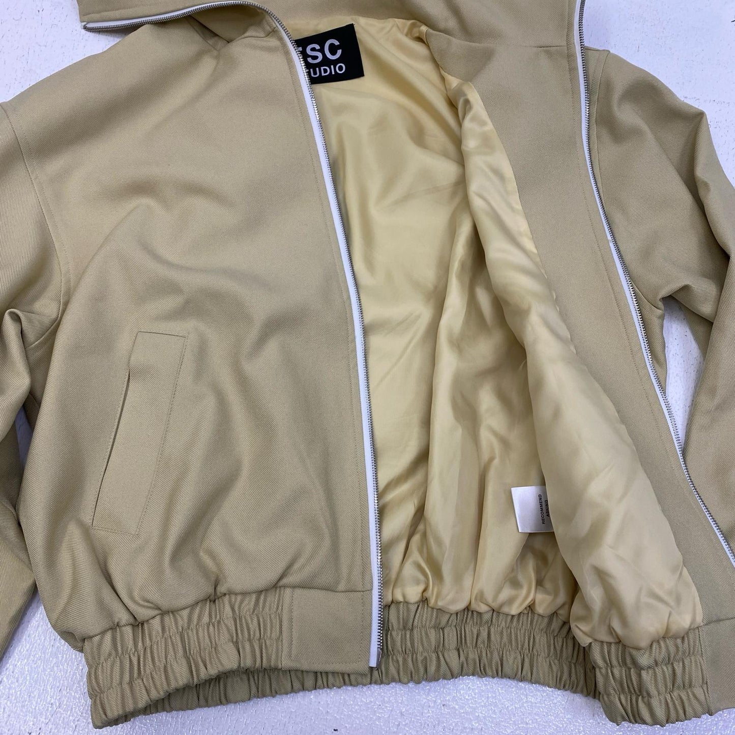 ESC STUDIO:sailor collar jacket ミリタリージャケット イエロー【加古川店】