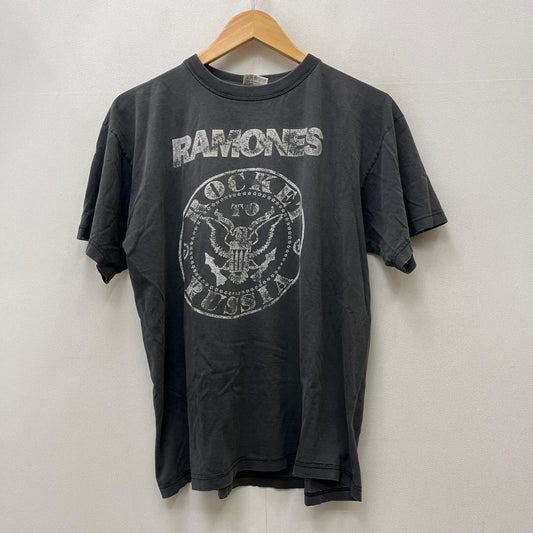 ramones:rocket to russia/bootleg 半袖Ｔシャツ グレー サイズ：L【加古川店】