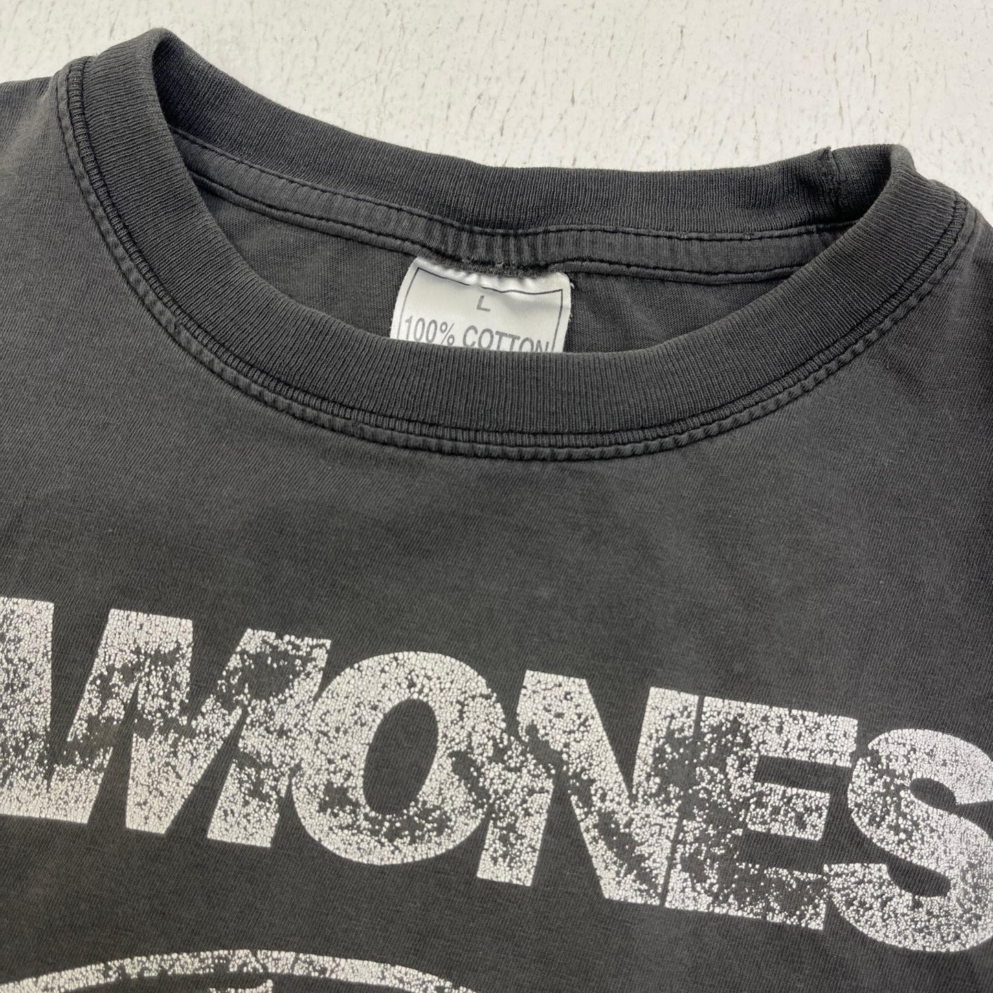 ramones:rocket to russia/bootleg 半袖Ｔシャツ グレー サイズ：L【加古川店】