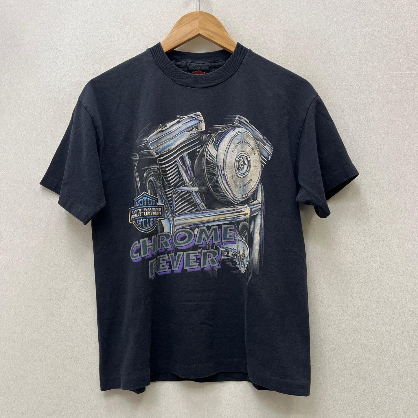 HARLEY-DAVIDSON | ハーレーダビットソン chrome fever 半袖Ｔシャツ ブラック サイズ：M【加古川店】