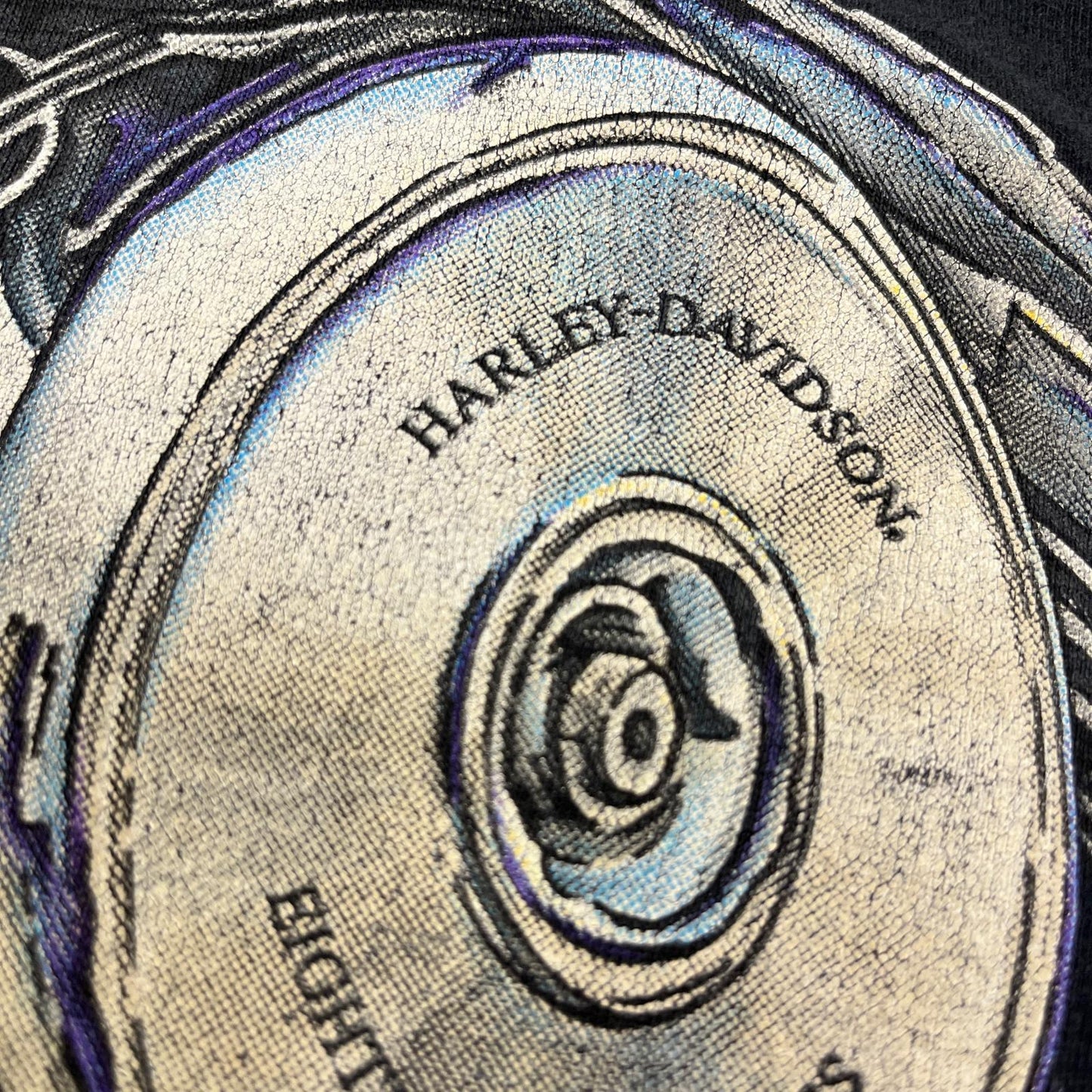 HARLEY-DAVIDSON | ハーレーダビットソン chrome fever 半袖Ｔシャツ ブラック サイズ：M【加古川店】