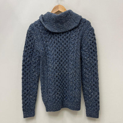 RRL(RALPH LAUREN) | ダブルアールエルラルフローレン ハンドニット　shawl collar sweater ニット ブルー サイズ：XS【加古川店】