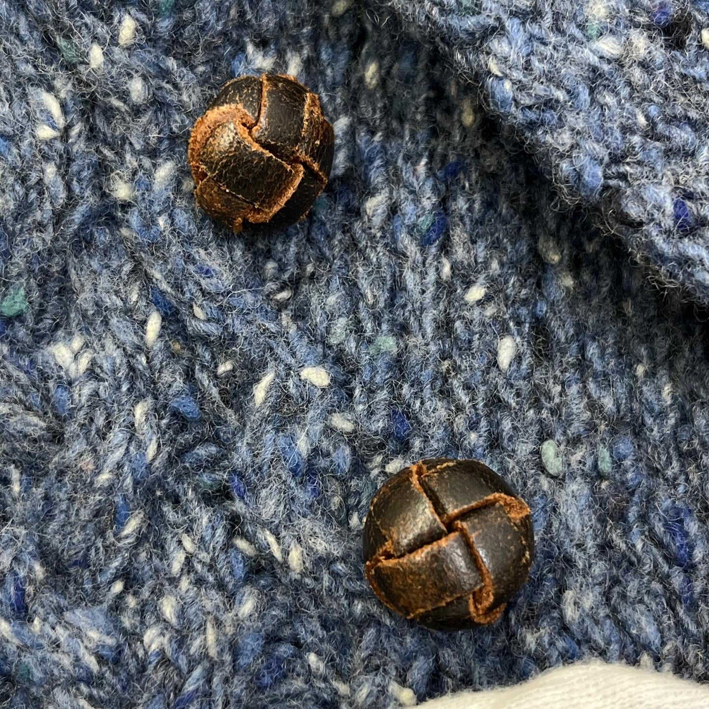 RRL(RALPH LAUREN) | ダブルアールエルラルフローレン ハンドニット　shawl collar sweater ニット ブルー サイズ：XS【加古川店】