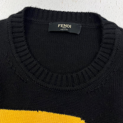 FENDI | フェンディ 国内正規品　BIG LOGO CREW NECK KNIT ニット ]FZY111 ADU6 サイズ：54【加古川店】