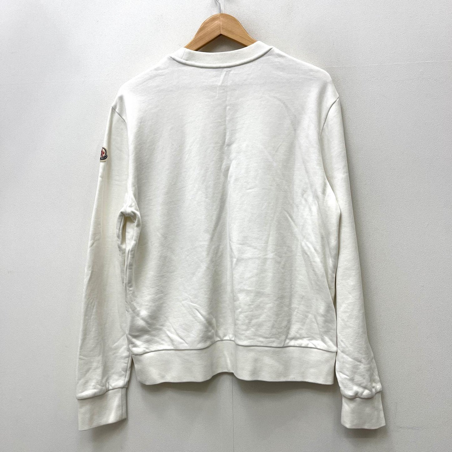 MONCLER | モンクレール 国内正規品 スウェット F10918G70010 ホワイト サイズ：L【加古川店】