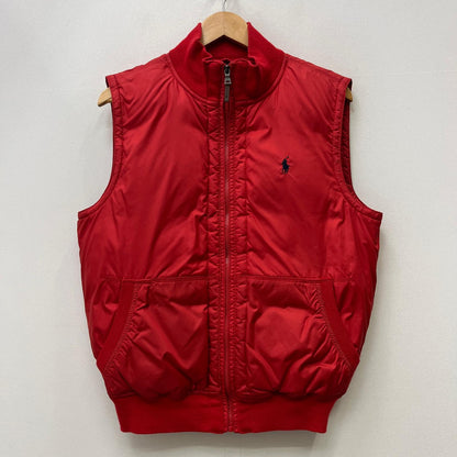 POLO RALPH LAUREN | ポロ・ラルフローレン high neck down vest ダウンベスト レッド サイズ：M【加古川店】