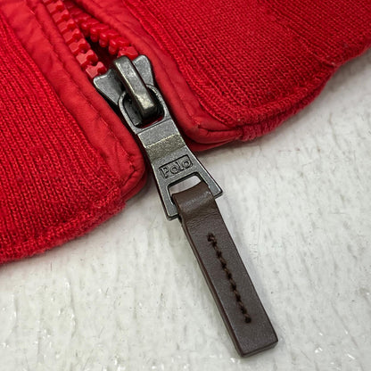 POLO RALPH LAUREN | ポロ・ラルフローレン high neck down vest ダウンベスト レッド サイズ：M【加古川店】