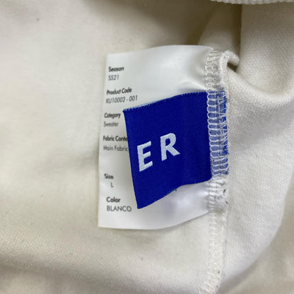 ADERERROR | アーダーエラー × CAMPER スウェット KU10002-001 ホワイト サイズ：L【加古川店】