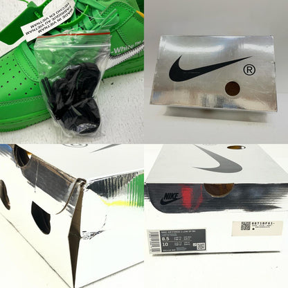 NIKE | ナイキ Off-White AF 1 Low スニーカー DX1419-300 ライトグリーン 26.5cm【加古川店】