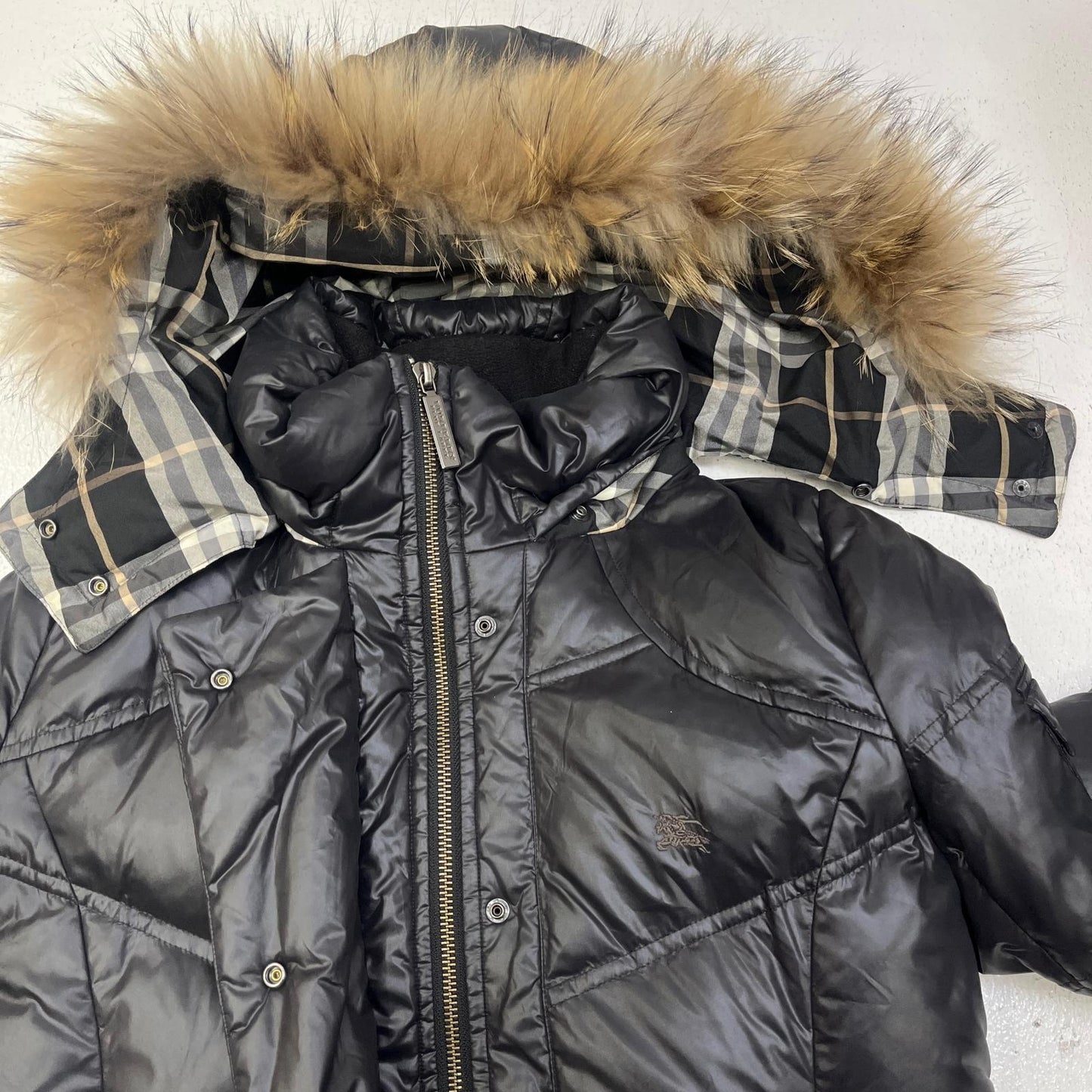 BURBERRY BLUE LABEL | バーバリーブルーレーベル ダウンジャケット FRF01-532 ブラック サイズ：40【加古川店】