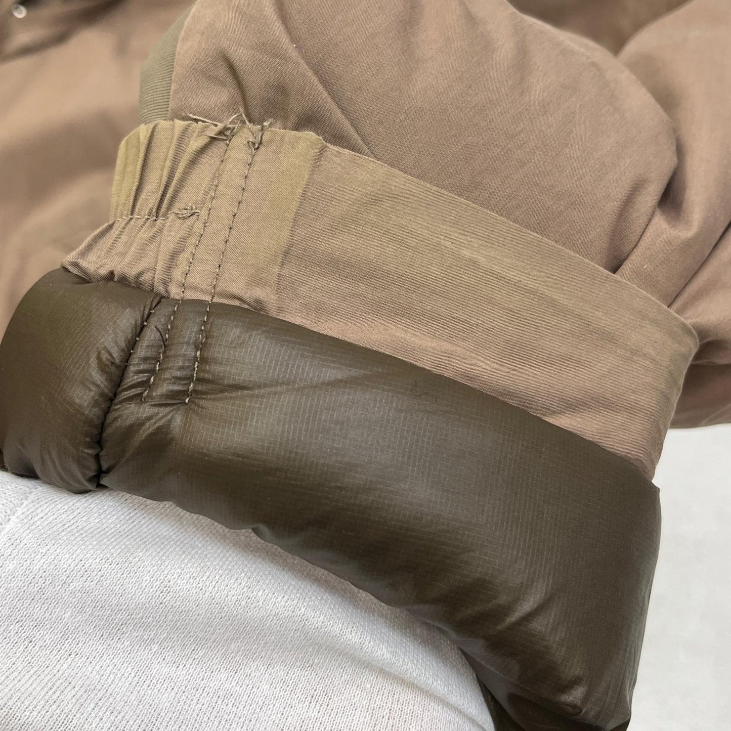 WILD THINGS | ワイルドシングス MONSTER PARKA ダウンジャケット WT18104N ブラウン サイズ：L【加古川店】