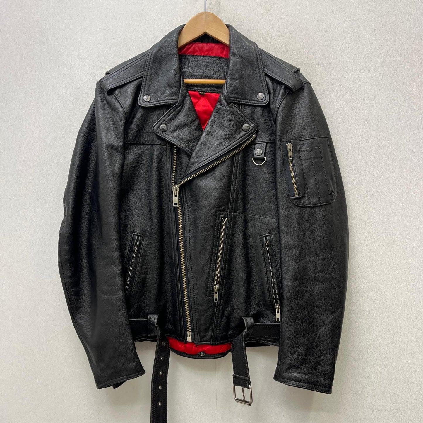 b's leather bikers ライダースジャケット ブラック【加古川店】