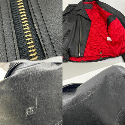b's leather bikers ライダースジャケット ブラック【加古川店】