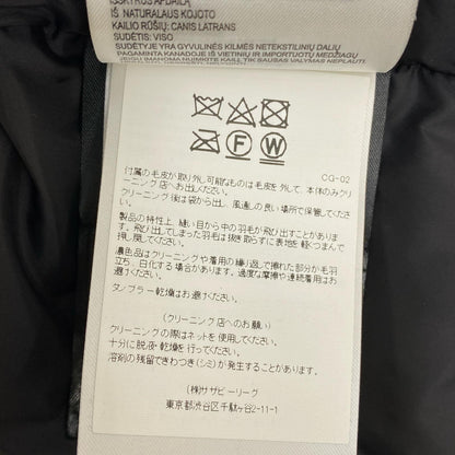 CANADA GOOSE | カナダグース Jasper Parka ｻｻﾞﾋﾞｰﾘｰｸﾞ国内正規品 ダウンジャケット 3438JM ブラック サイズ：S【加古川店】