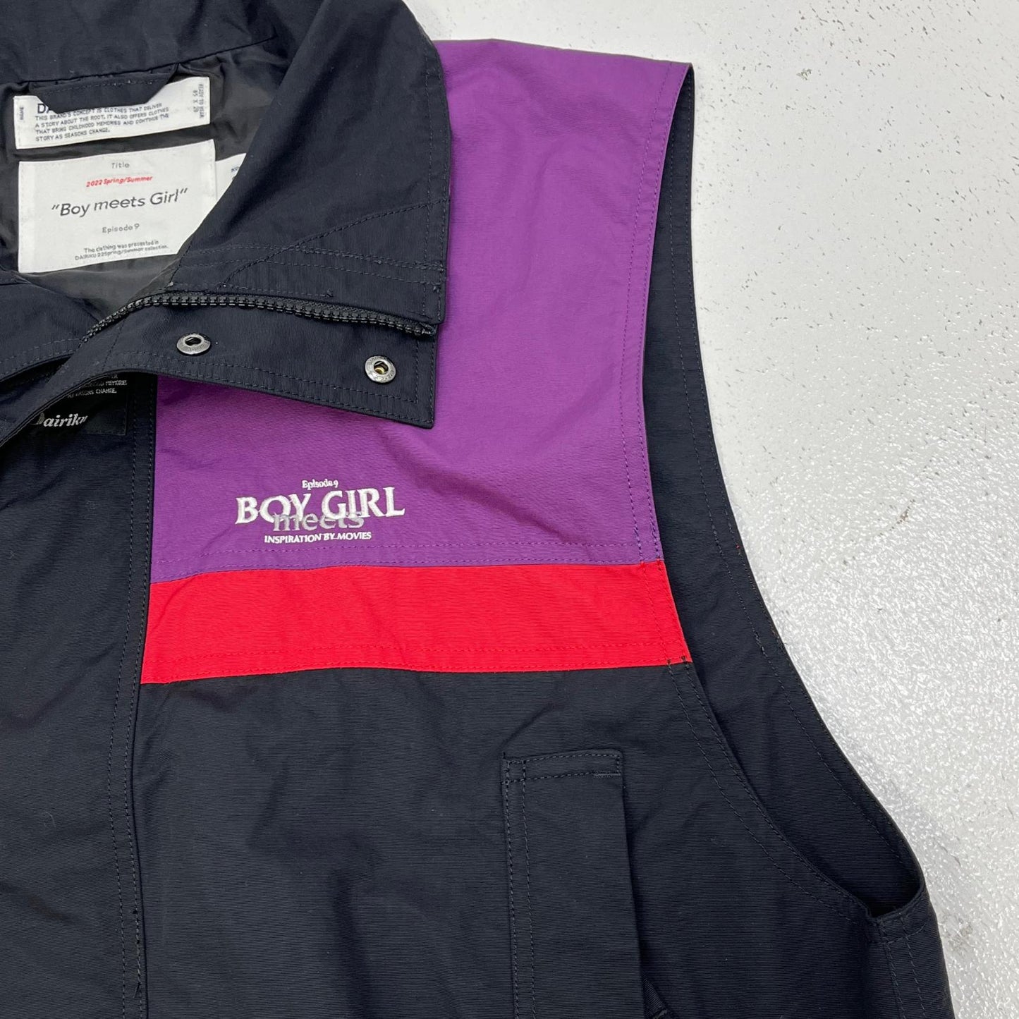 【中古】DAIRIKU | ダイリク BMG Nylon Vest ベスト マルチカラー【加古川店】