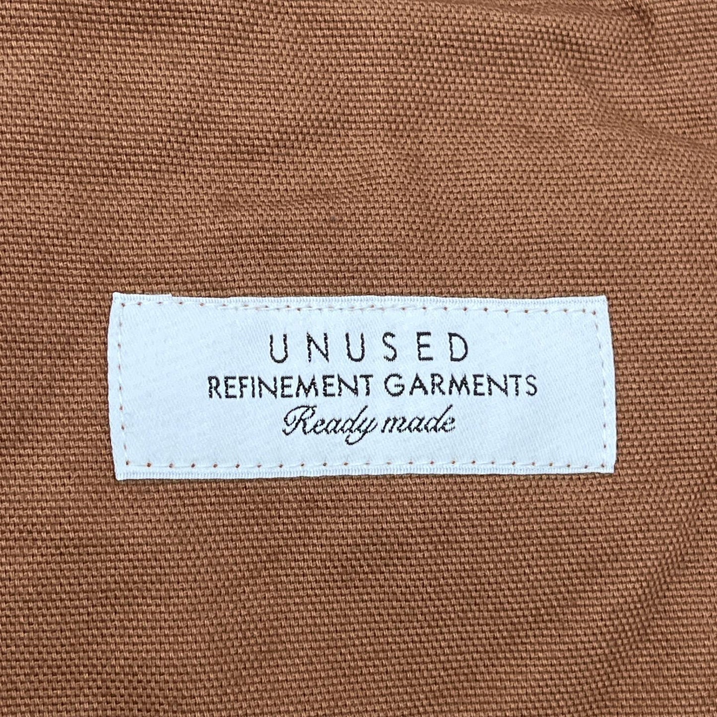 【中古】UNUSED | アンユーズド DUCK VEST その他アウター US1871 キャメル サイズ：2【加古川店】