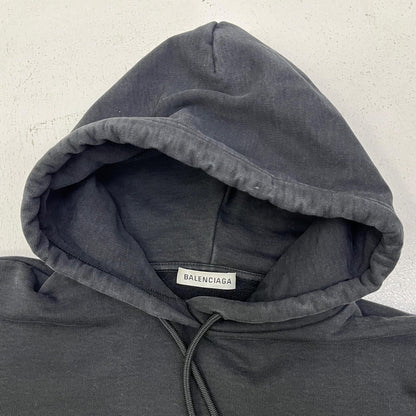 【中古】BALENCIAGA | バレンシアガ 国内正規品 パーカー 508184 ブラック サイズ：XS【加古川店】