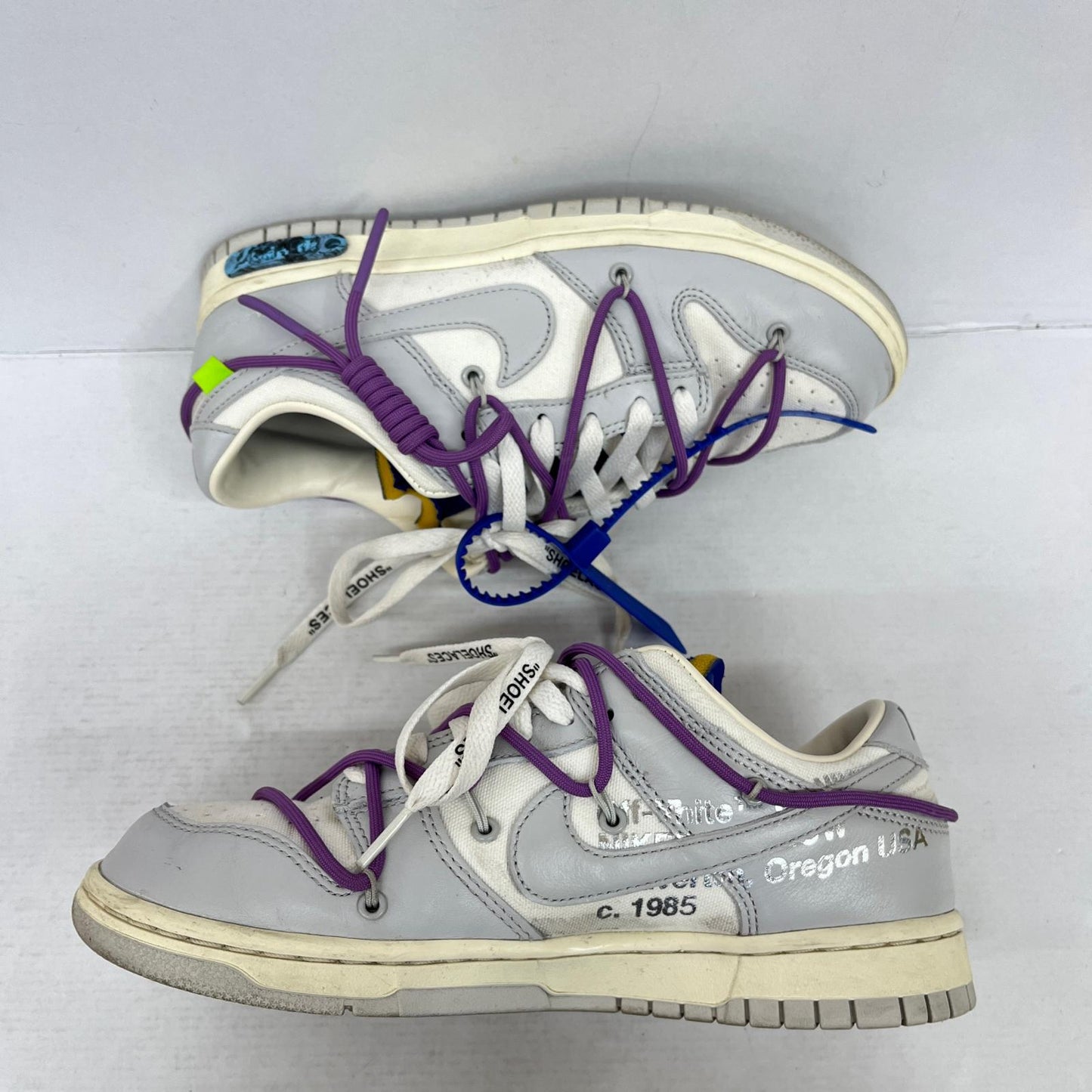 【中古】NIKE | ナイキ Off-White Dunk Low 1 of 50 Lot.48 スニーカー DM1602-107 25.5cm【加古川店】