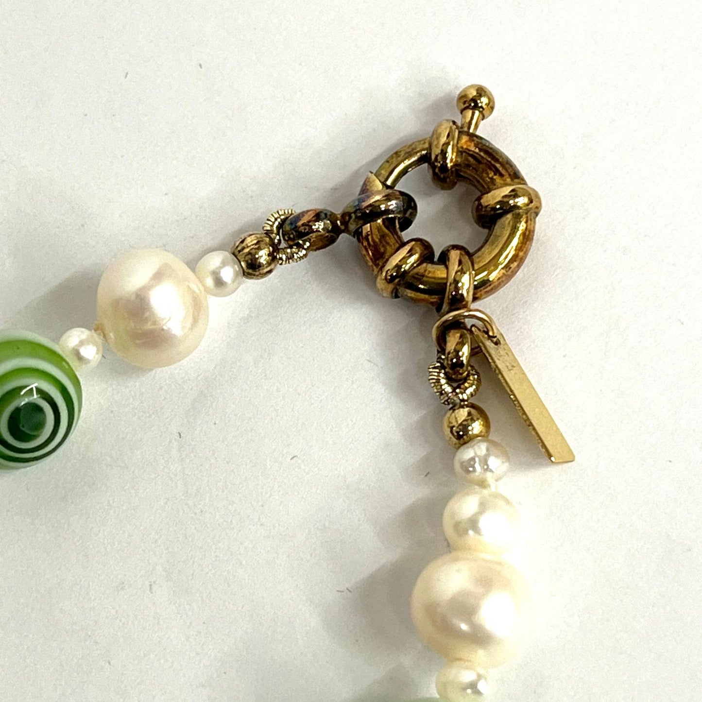 【中古】 remmy ネックレス グリーン【加古川店】