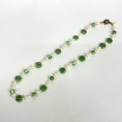 【中古】 remmy ネックレス グリーン【加古川店】