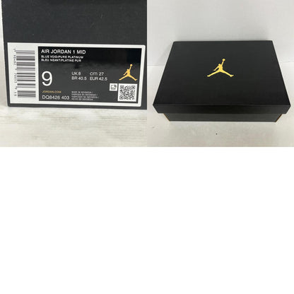 【中古】NIKE | ナイキ Air Jordan 1 Mid Blue Void スニーカー DQ8426-403 ネイビー 27cm【加古川店】