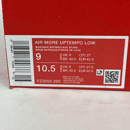 【中古】NIKE | ナイキ Air More Uptempo Low スニーカー FZ3055-200 ブラウン 27cm【加古川店】