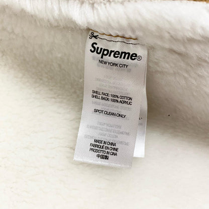 Supreme | シュプリーム faux shearling hooded jacket ボアジャケット ベージュ Mサイズ 23SS その他アウター ベージュ サイズ：M