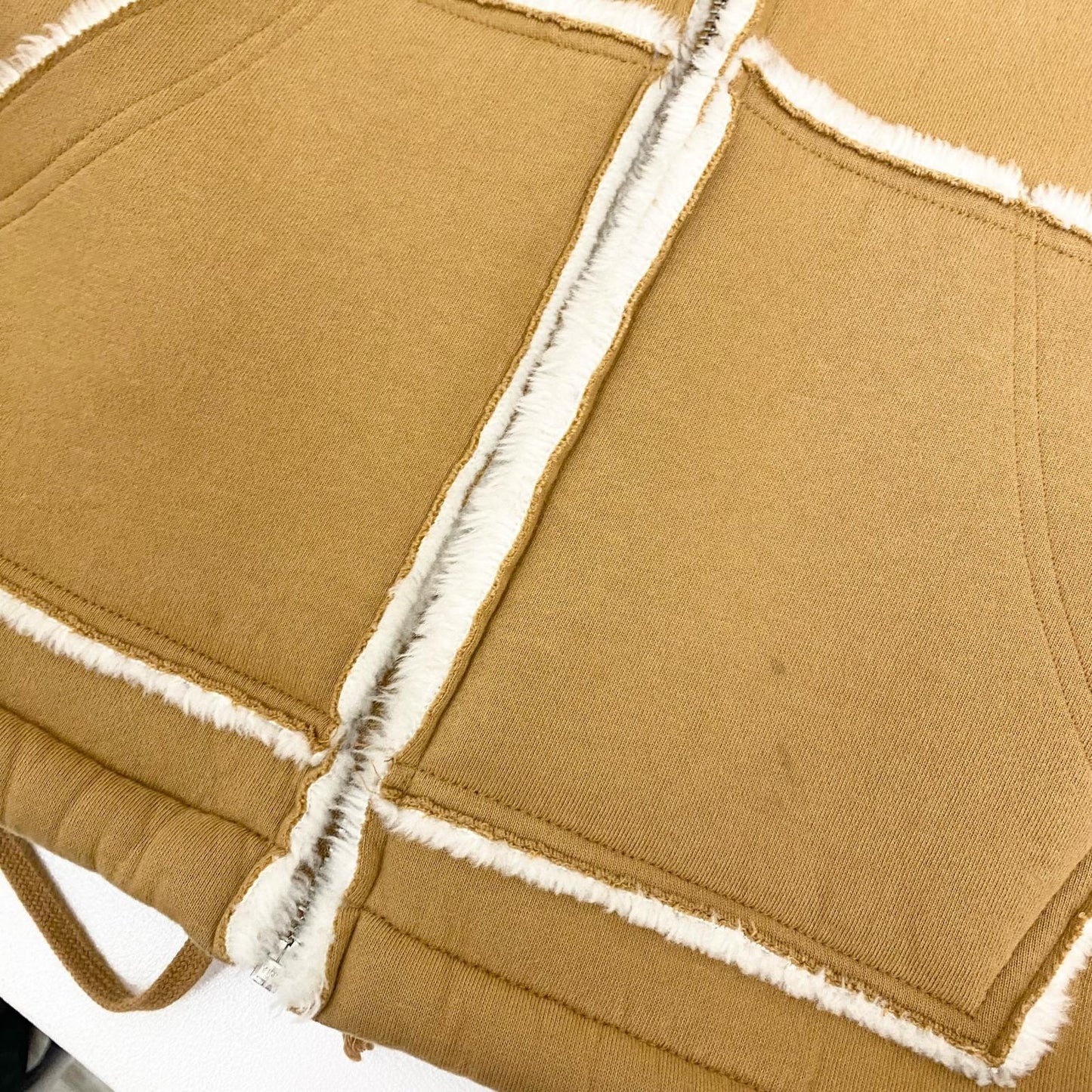 Supreme | シュプリーム faux shearling hooded jacket ボアジャケット ベージュ Mサイズ 23SS その他アウター ベージュ サイズ：M