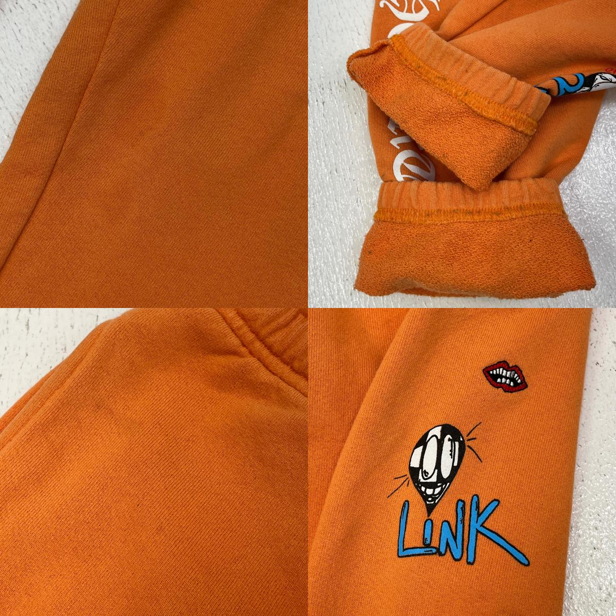 【中古】CHROME HEARTS | クロムハーツ matty boy ppo link build swtpants パンツ 2990-304-6073 オレンジ サイズ：M【加古川店】