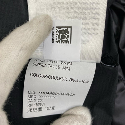 【中古】CANADA GOOSE | カナダグース Lodge Jacket ｶﾅﾀﾞｸﾞｰｽｼﾞｬﾊﾟﾝ国内正規 ダウンジャケット 5079M ブラック サイズ：M【加古川店】