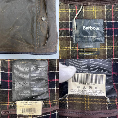 【中古】Barbour | バーブァー beau champ その他アウター A185 ブラウン【加古川店】