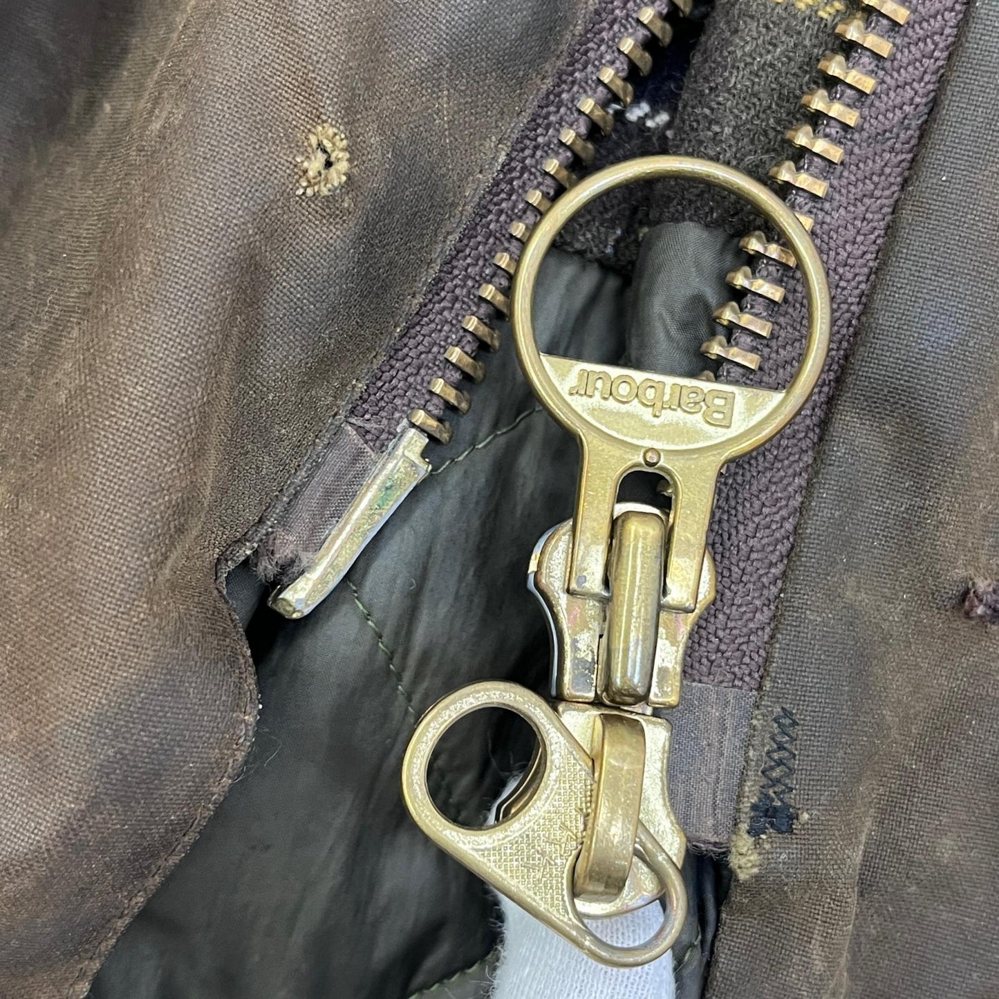 【中古】Barbour | バーブァー beau champ その他アウター A185 ブラウン【加古川店】