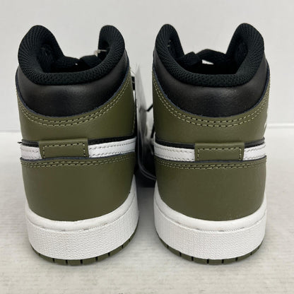【中古】NIKE | ナイキ GS Air Jordan 1 Mid スニーカー DQ8423-092 オリーブ 22.5cm【加古川店】