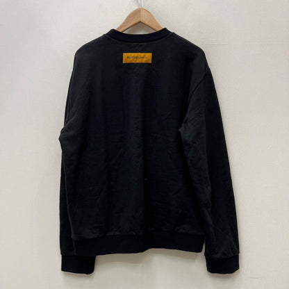 【中古】LOUIS VUITTON | ルイ・ヴィトン LVステッチエンブロイダリー　国内正規品 スウェット HJY21W ブラック サイズ：M【加古川店】