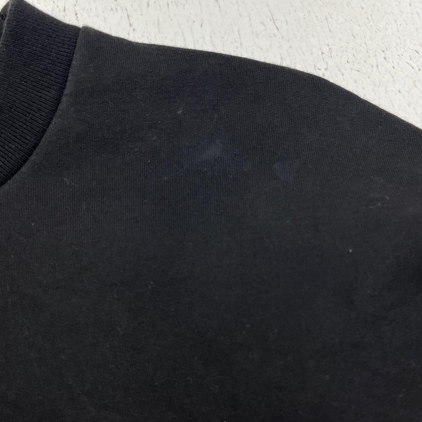 【中古】LOUIS VUITTON | ルイ・ヴィトン LVステッチエンブロイダリー　国内正規品 スウェット HJY21W ブラック サイズ：M【加古川店】