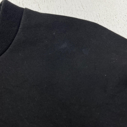【中古】LOUIS VUITTON | ルイ・ヴィトン LVステッチエンブロイダリー　国内正規品 スウェット HJY21W ブラック サイズ：M【加古川店】