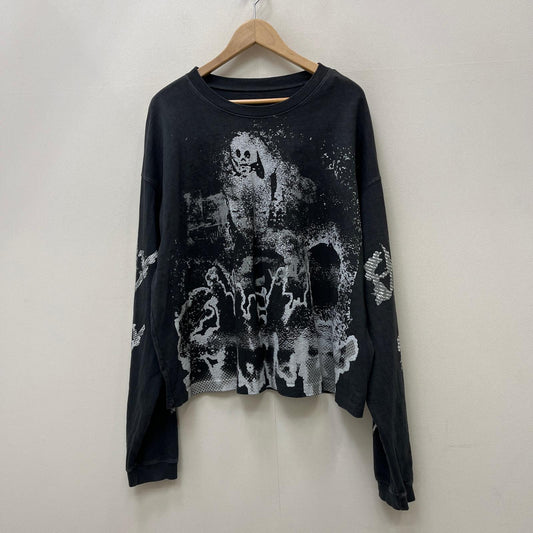 【中古】 RRR123 THEATRE CVA LS TEE 長袖Ｔシャツ ブラック サイズ：S【加古川店】