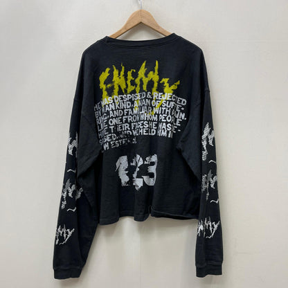 【中古】 RRR123 THEATRE CVA LS TEE 長袖Ｔシャツ ブラック サイズ：S【加古川店】