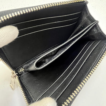 【中古】Justin Davis | ジャスティンデイビス MARCAM L-ZIP 長財布 JDV037 BLK ブラック【加古川店】