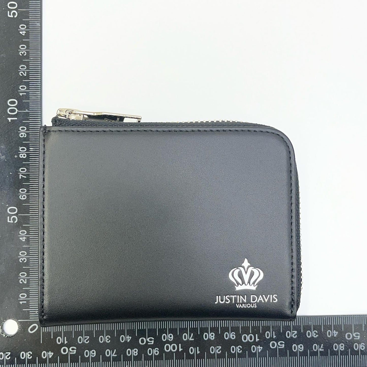 【中古】Justin Davis | ジャスティンデイビス MARCAM L-ZIP 長財布 JDV037 BLK ブラック【加古川店】
