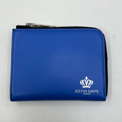 【中古】Justin Davis | ジャスティンデイビス MARCAM L-ZIP 長財布 JDV037 BLUE ブルー【加古川店】