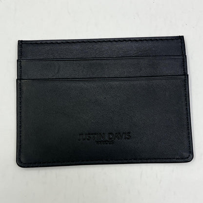 【中古】Justin Davis | ジャスティンデイビス STEPHALIAM カードホルダー カードケース JDV030 ブラック【加古川店】