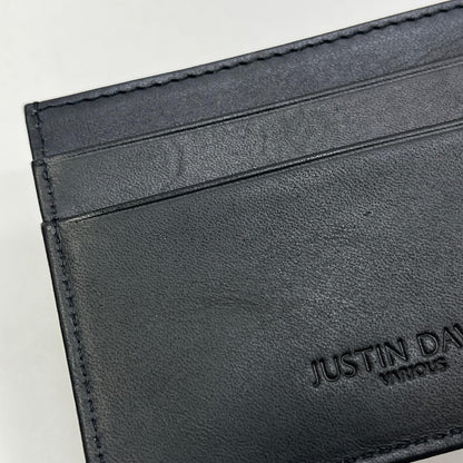 【中古】Justin Davis | ジャスティンデイビス STEPHALIAM カードホルダー カードケース JDV030 ブラック【加古川店】